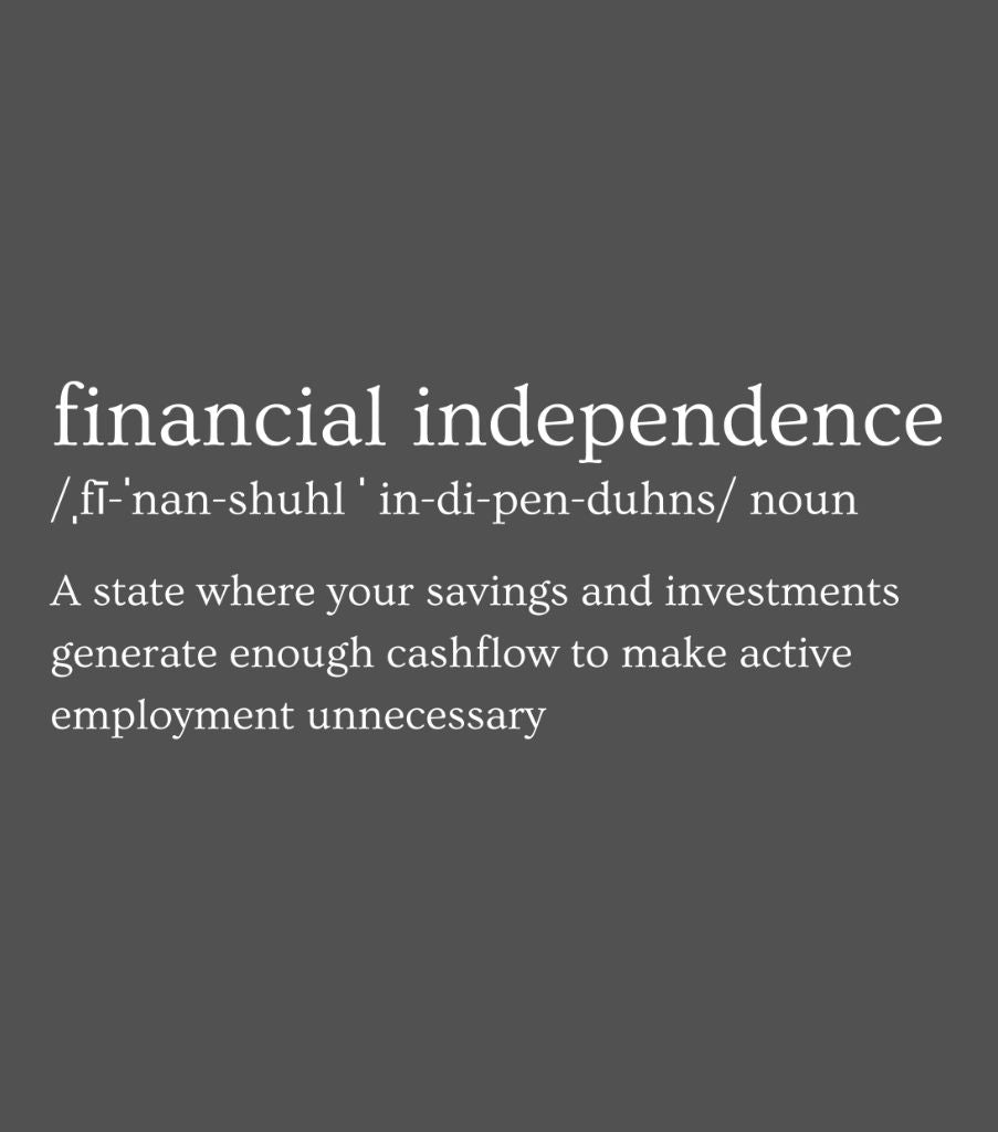 Financial Independence Definition T-Shirt