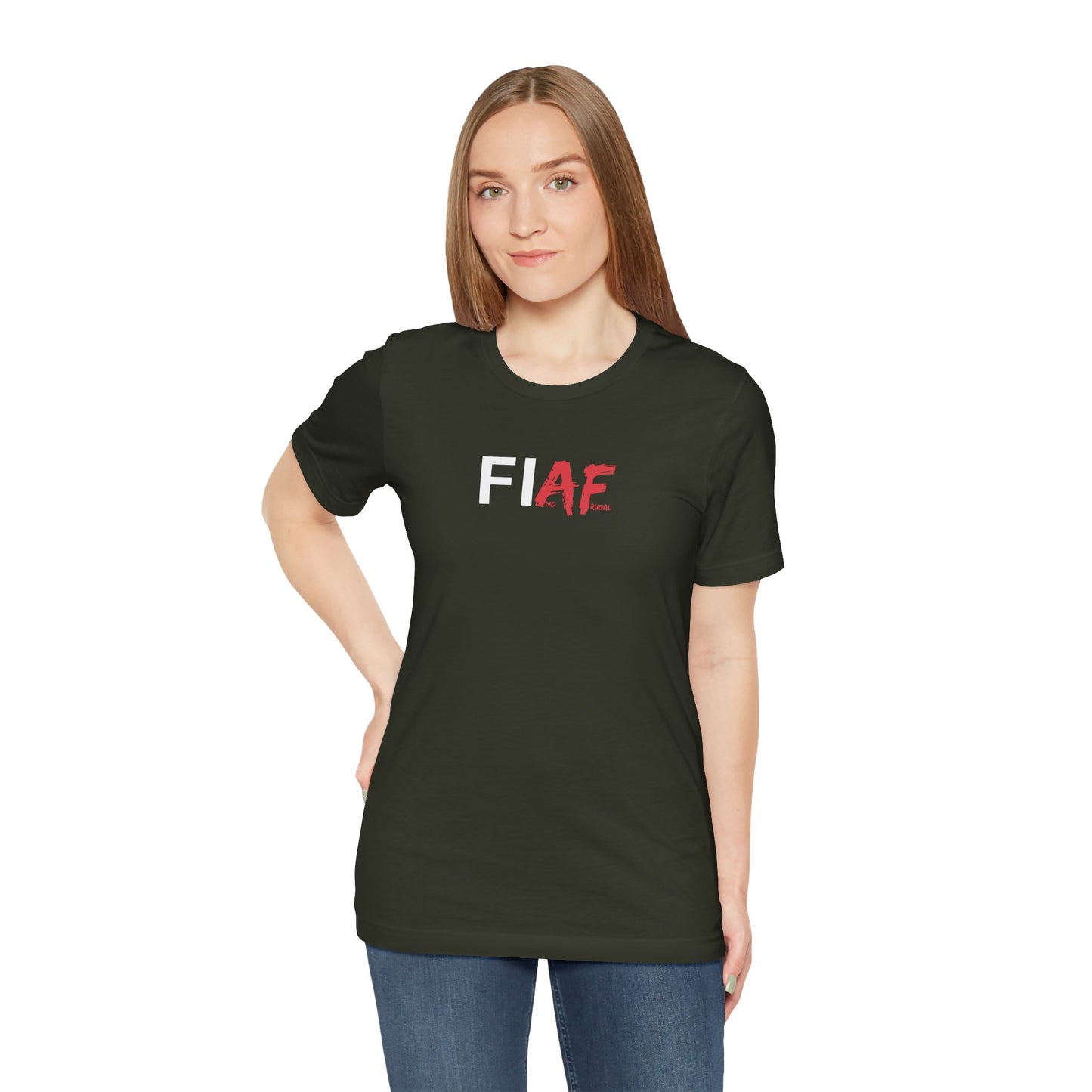 "FIAF" - FI And Frugal - Graphic T-Shirt for Everyday Style