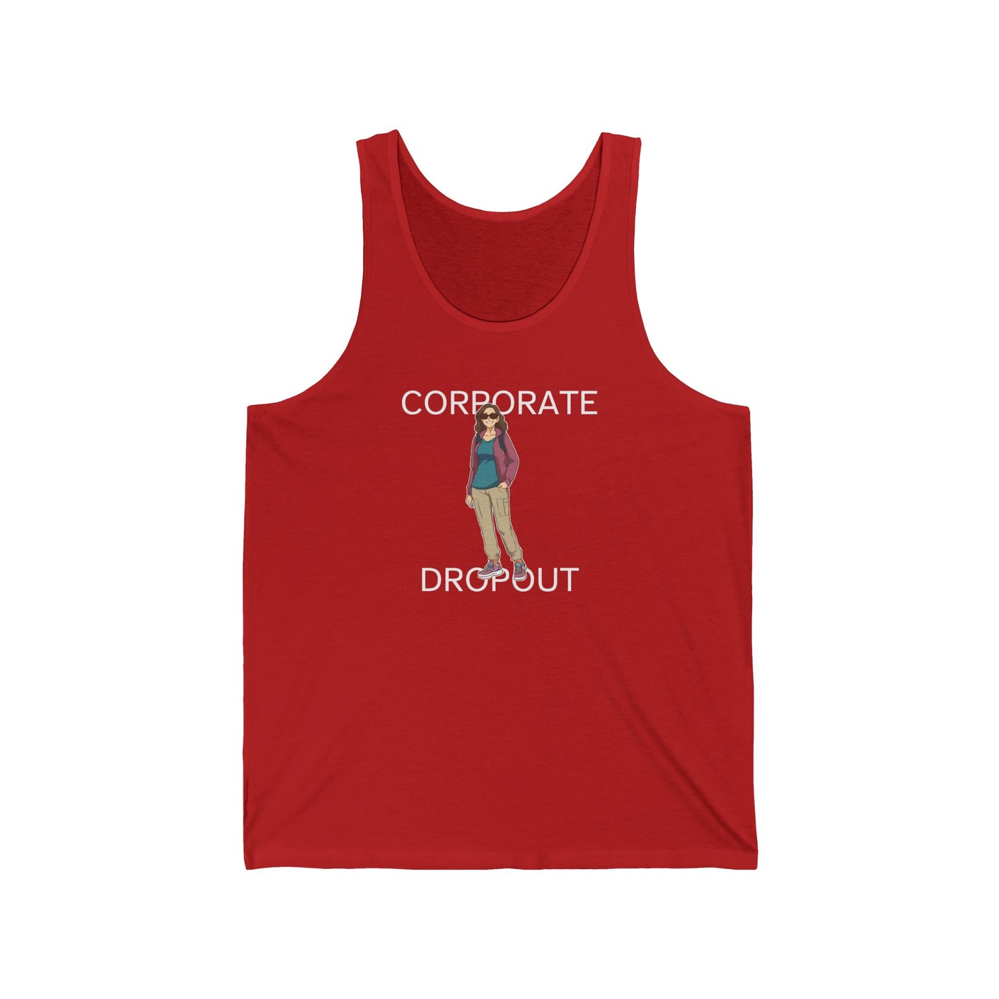 Corporate Dropout Woman - Tank Top