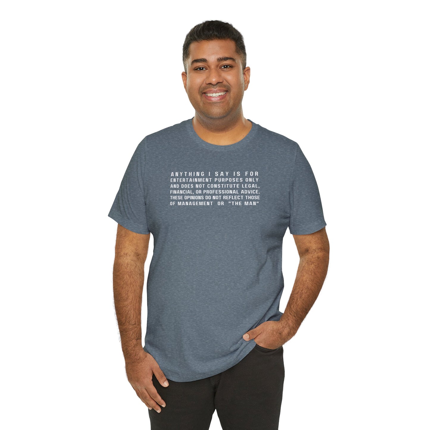 Financial Advice Disclaimer T-shirt