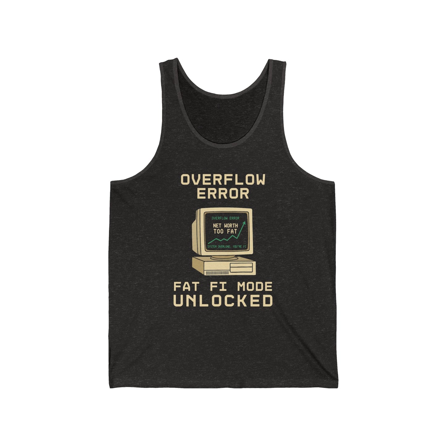 'Overflow Error: Fat Fi Mode Unlocked' Tank Top