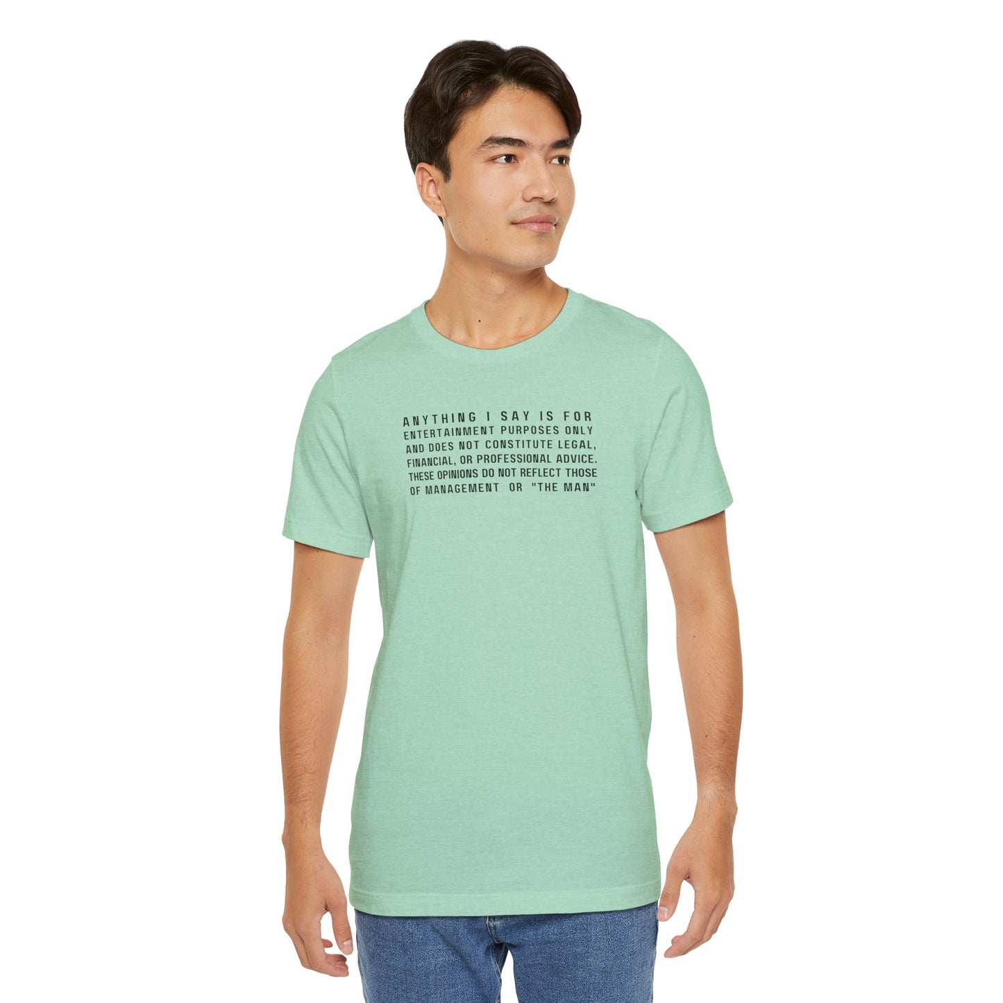 Financial Advice Disclaimer T-shirt