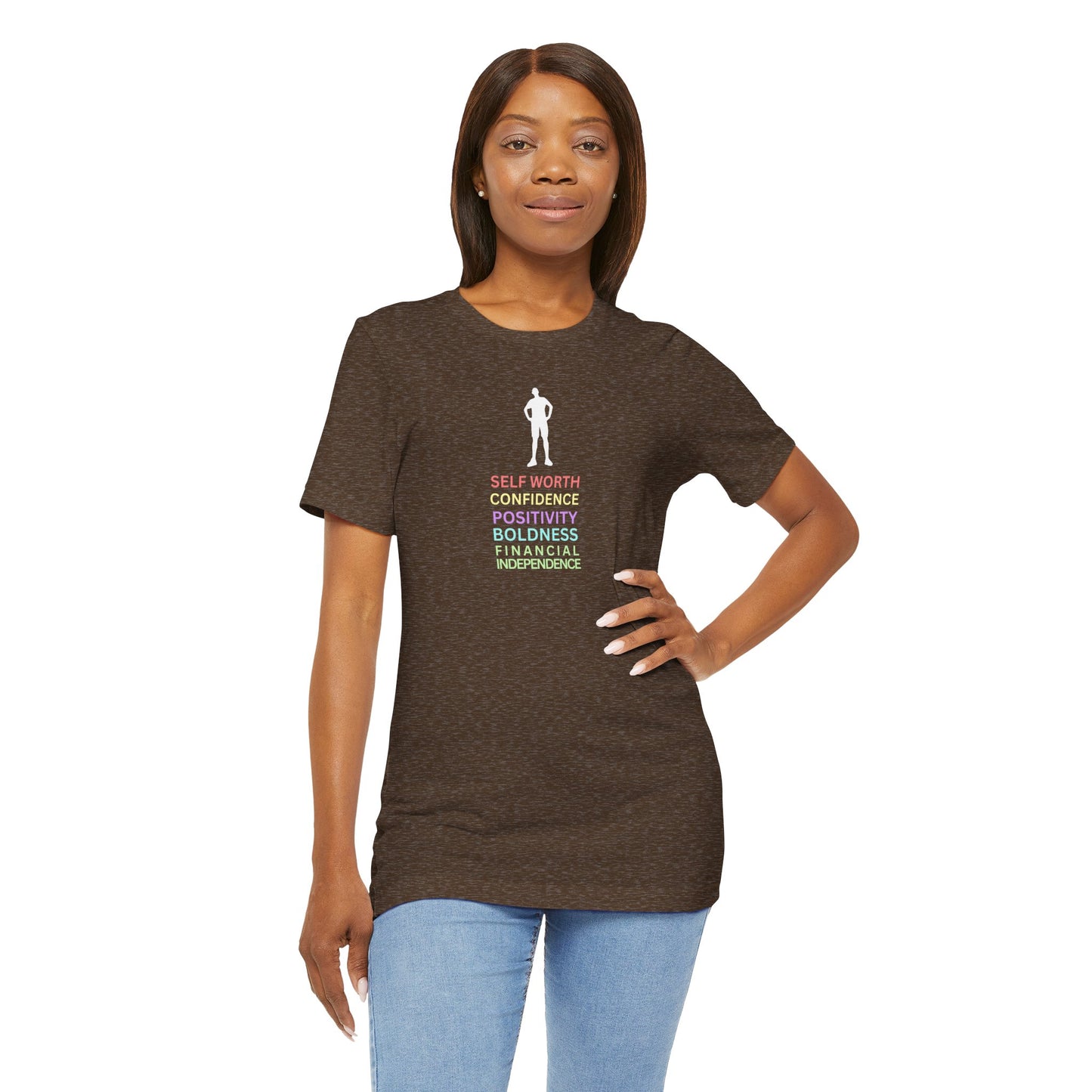 Confidence, Positivity, Financial Independence T-Shirt