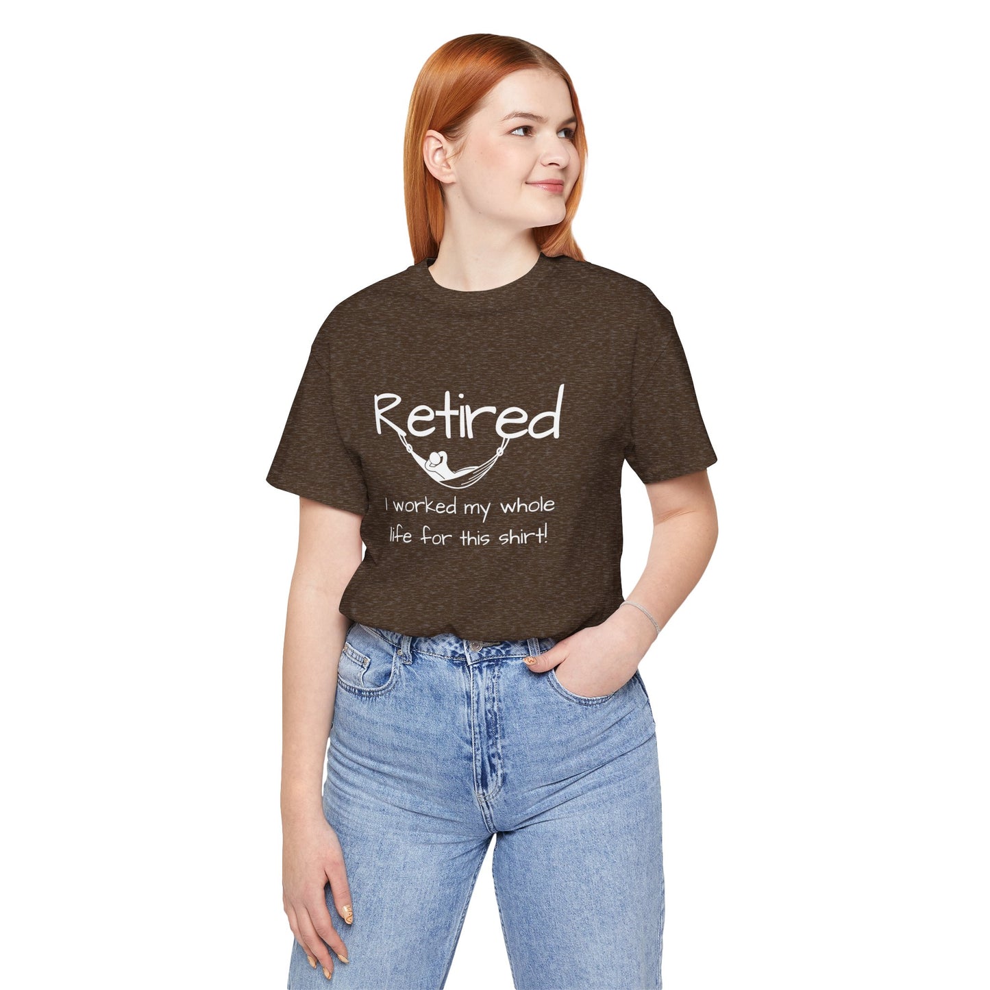 Retired in a Hammock - Worked my Whole Life T-Shirt
