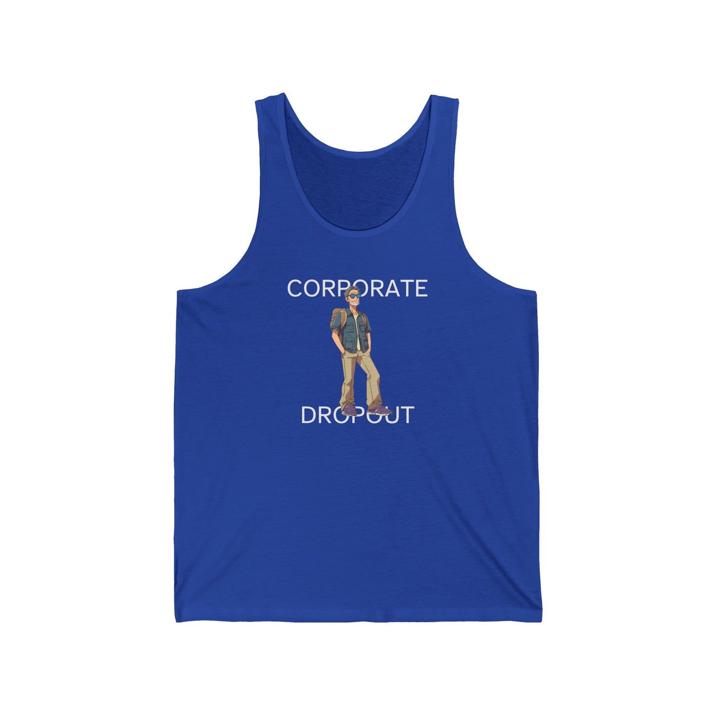 Corporate Dropout Male - Tank Top