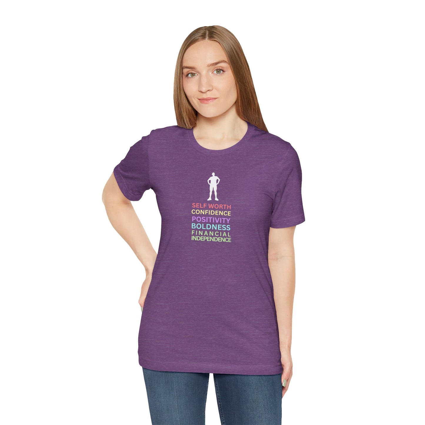 Confidence, Positivity, Financial Independence T-Shirt