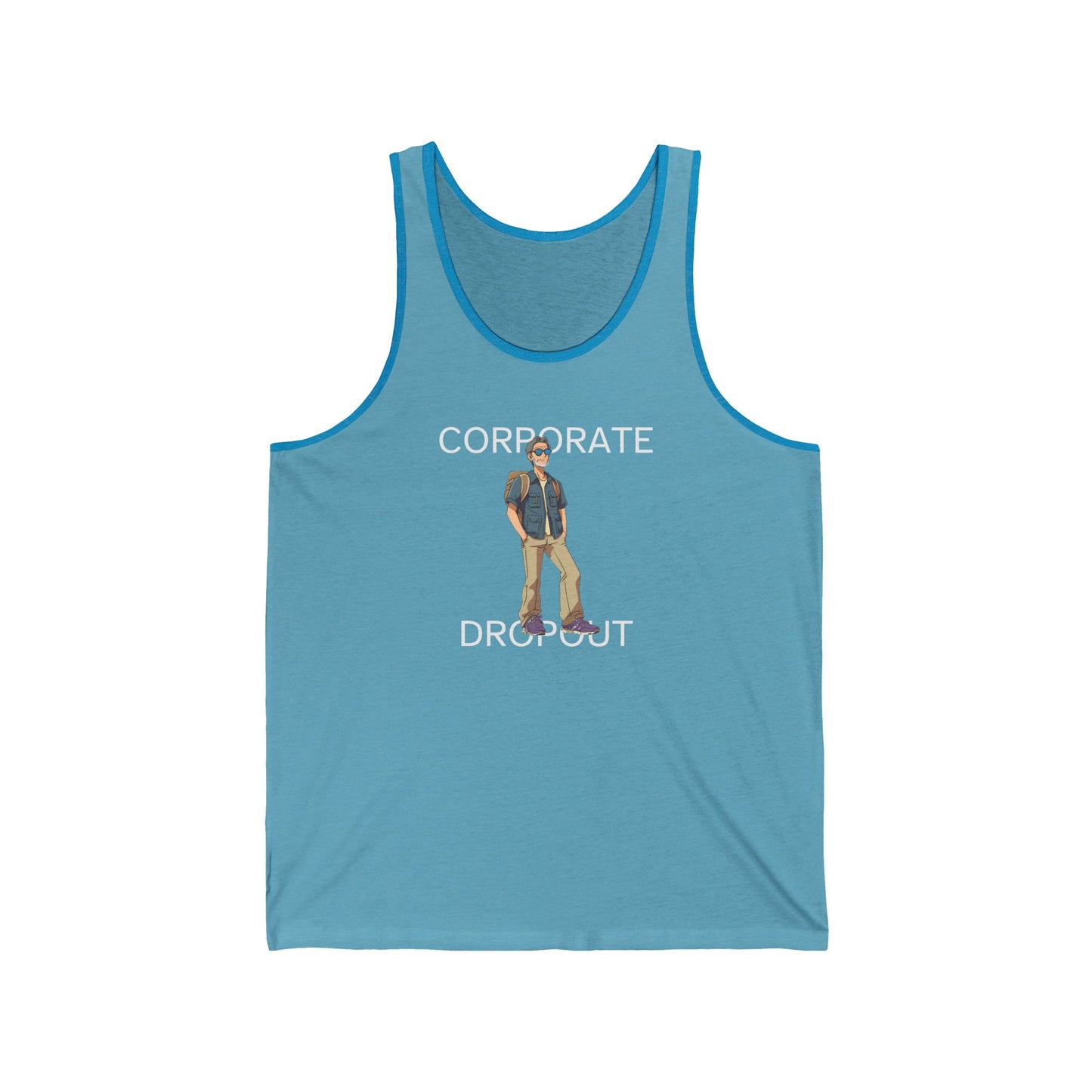 Corporate Dropout Male - Tank Top
