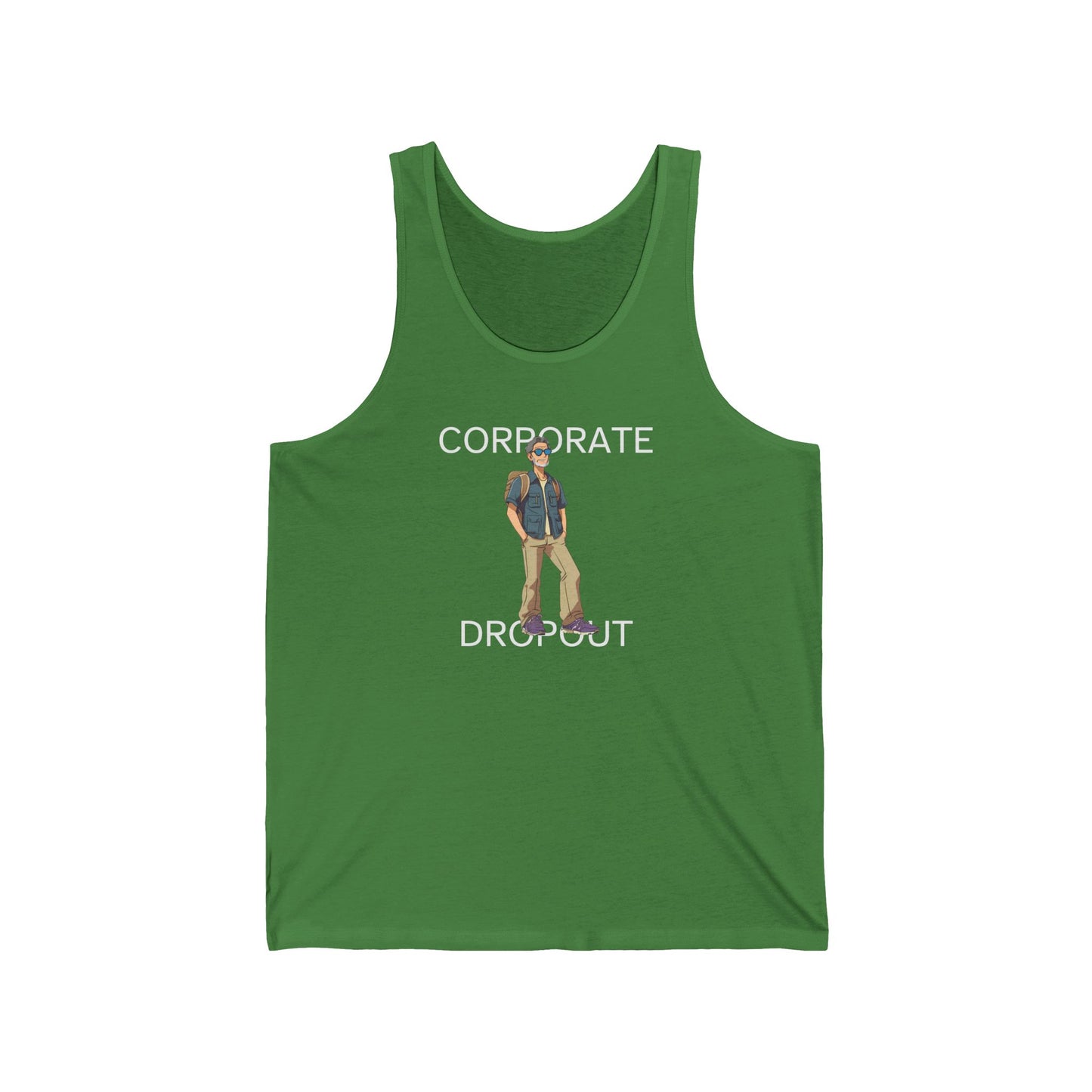 Corporate Dropout Male - Tank Top