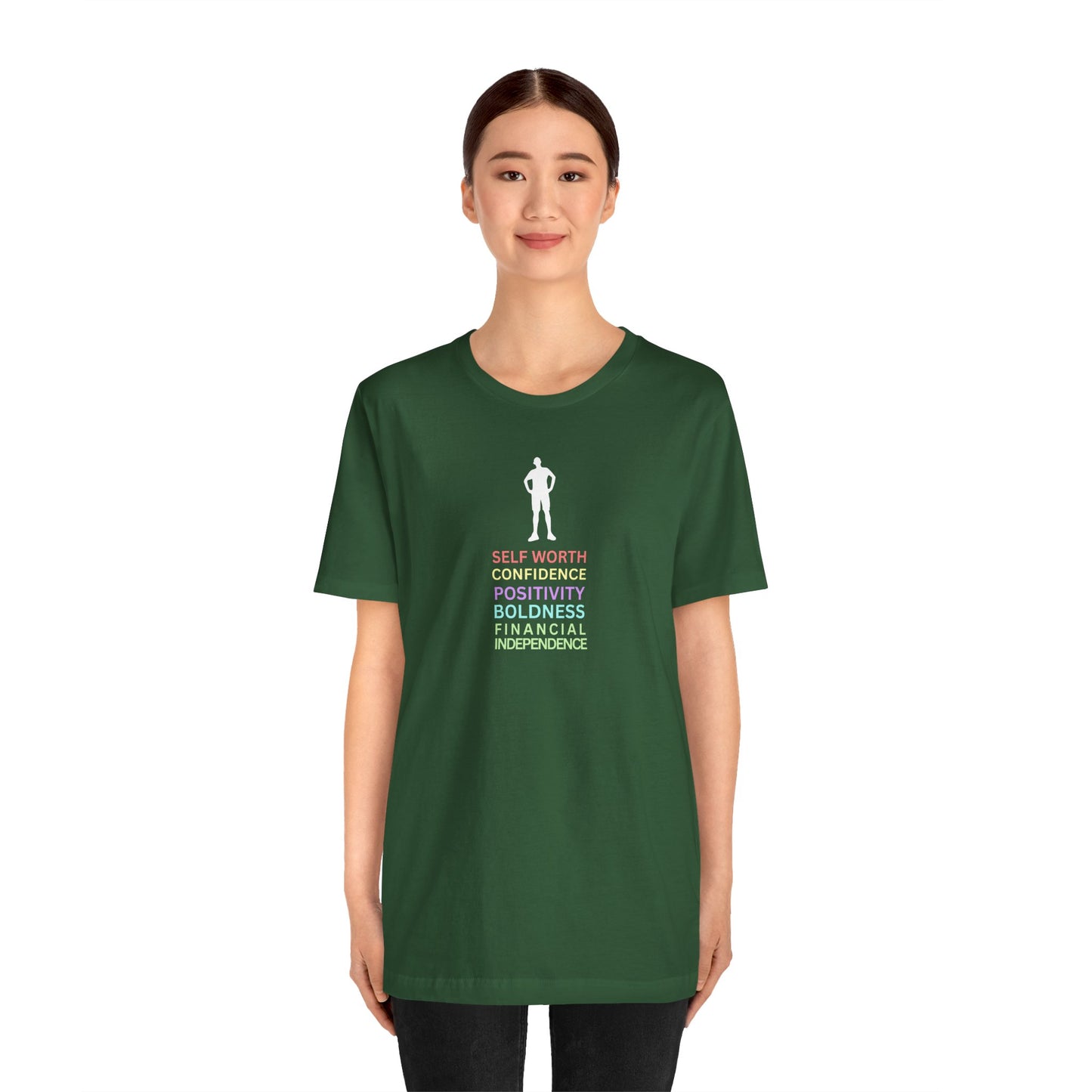 Confidence, Positivity, Financial Independence T-Shirt