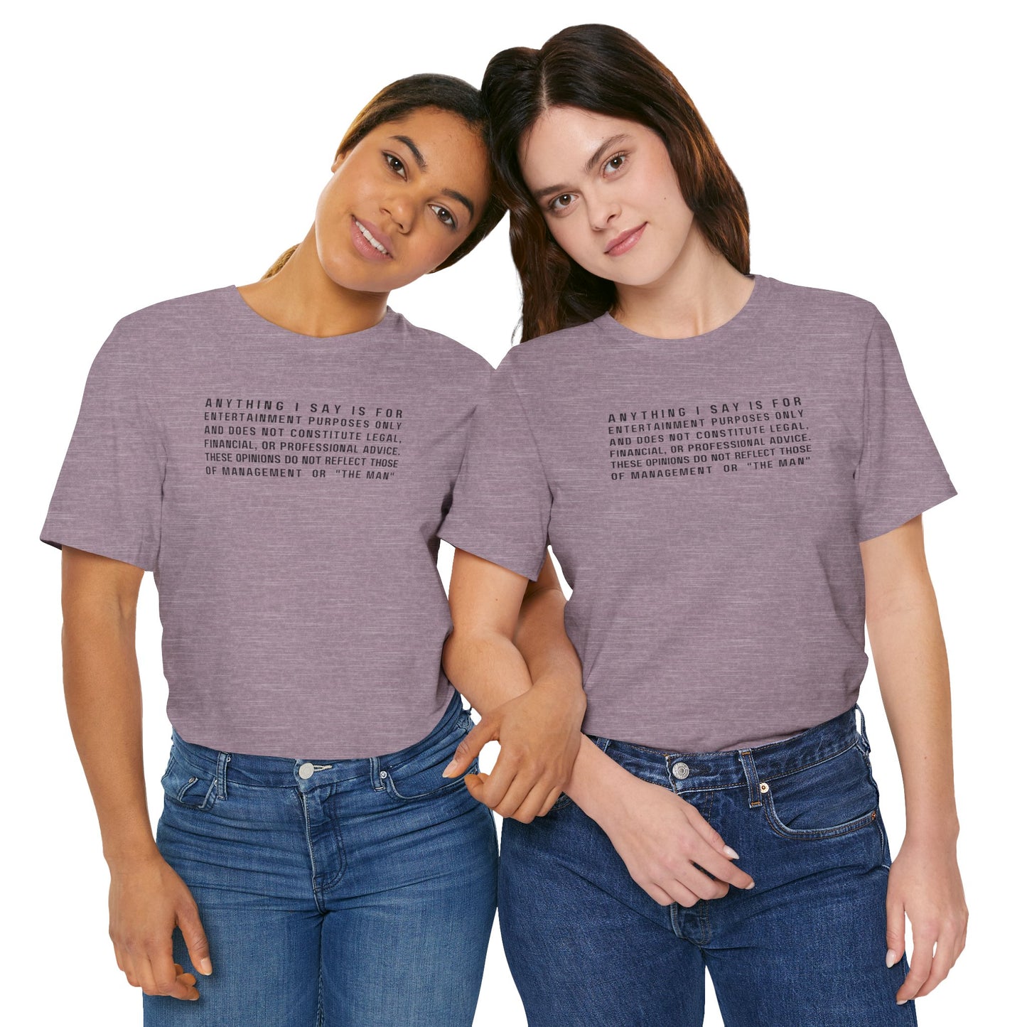 Financial Advice Disclaimer T-shirt