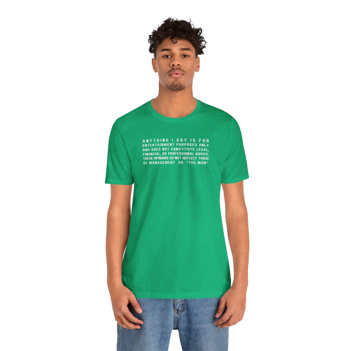 Financial Advice Disclaimer T-shirt